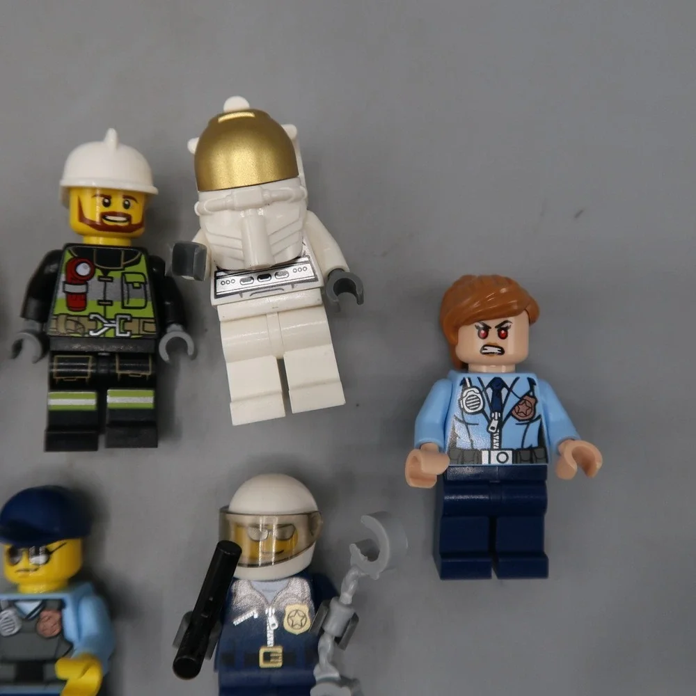 Lego Minifigure Lot Thema Firefighter City Scamander Harry Potter